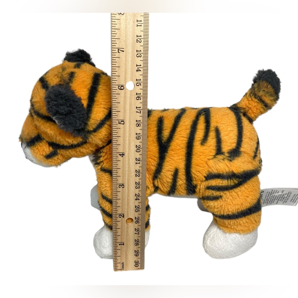 Carter’s Bengal Tiger Plush 7” Stuffed Animal 2016 Orange White Black Standing - Picture 9 of 12